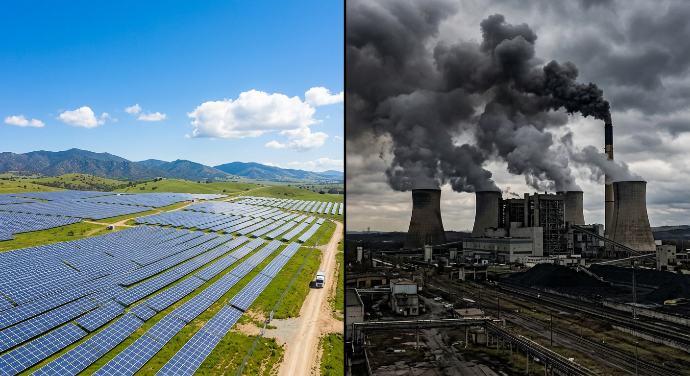 The Environmental Impact of Solar Energy vs. Fossil Fuels