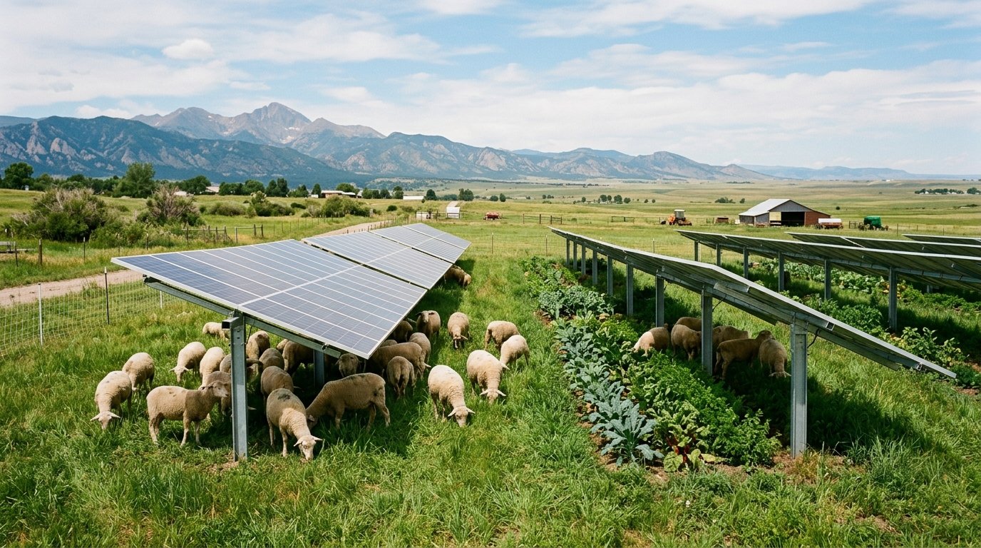Agrivoltaics in Colorado: Solar Grazing & Dual-Use