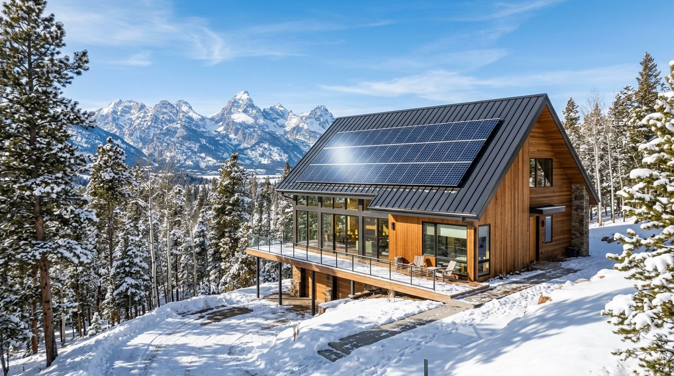 Mountain Home Solar in Colorado: Snow, Wind, Off-Grid