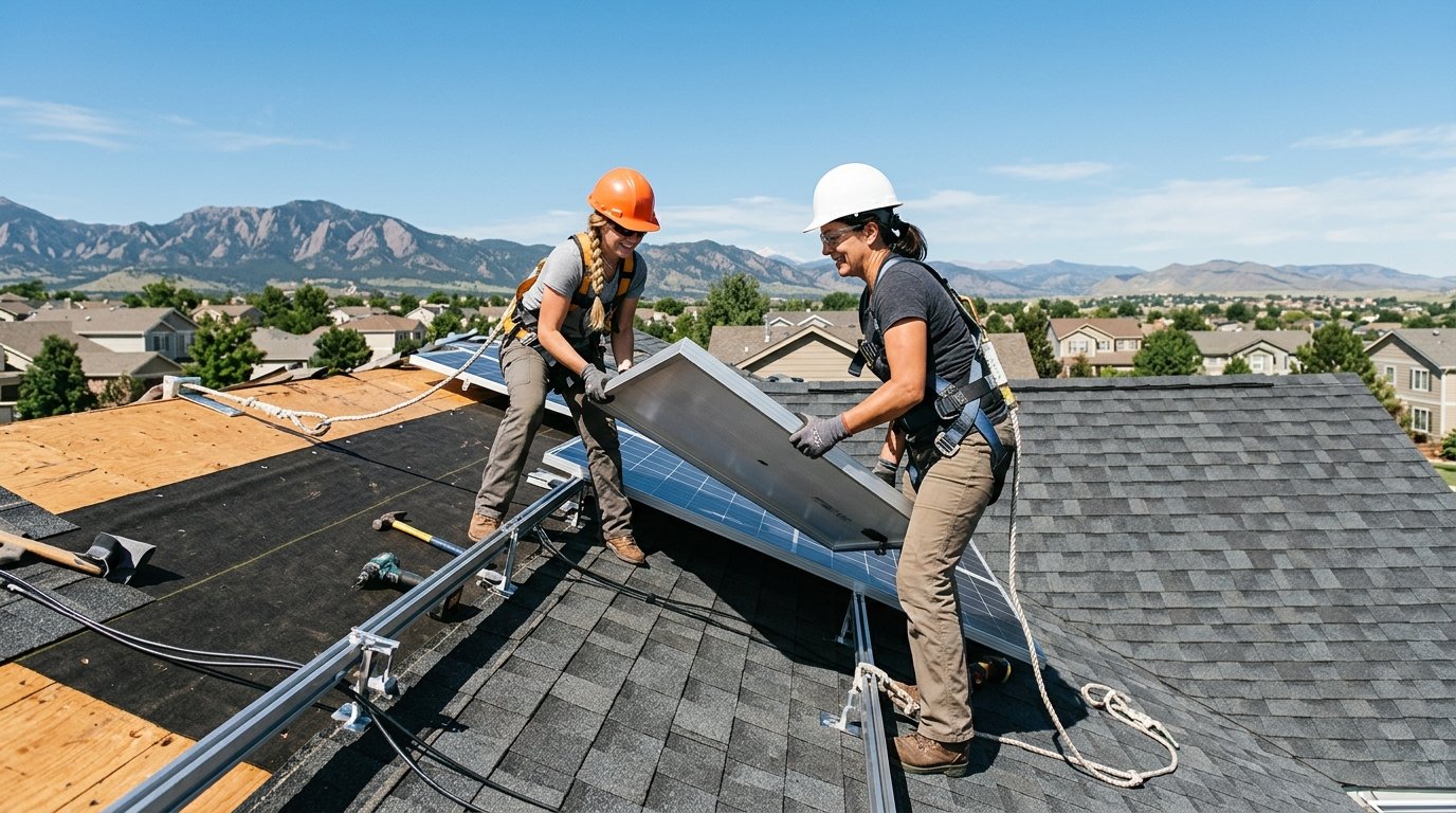 Solar Detach & Reset for Roof Replacement